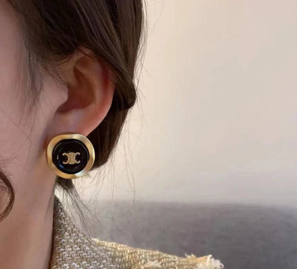 18K Celine Pearl Earrings