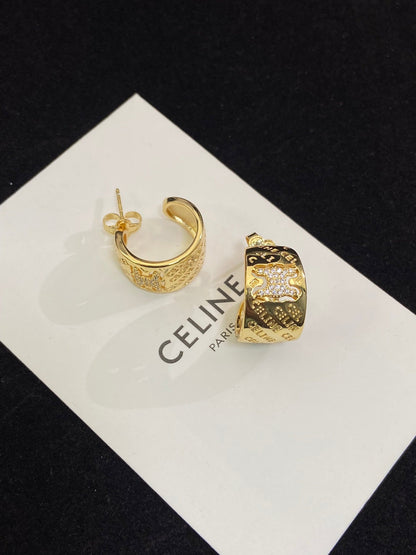 18k Celine Diamonds Earrings