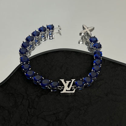 18K Louis Vuitton Crystal Bracelet