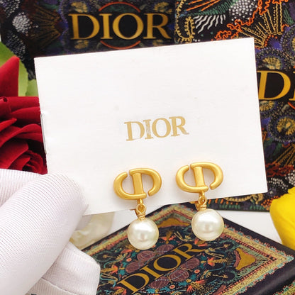 18K Dior Tribales Pearls Earrings