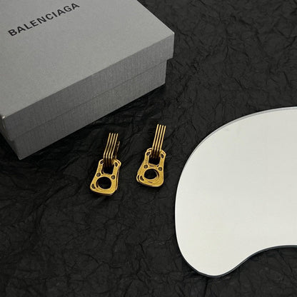 18K Balenciaga Earrings