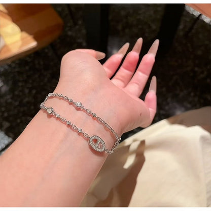 18K Hermes Farandole Diamond Bracelet