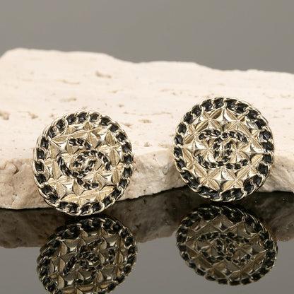 18K  Chanel Strass Earrings
