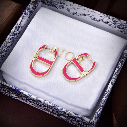 18K Dior 30 Montaigne Pink Earring