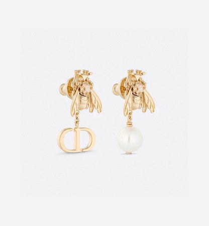 18K Dior Queen Bee Earrings