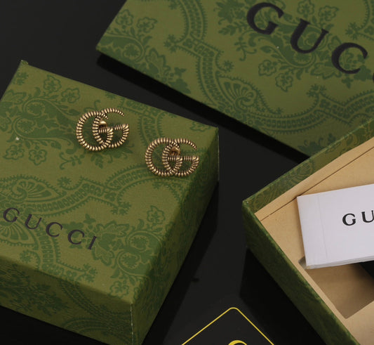 18K Double Gucci Earrings