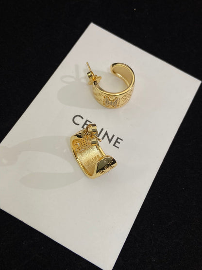 18k Celine Diamonds Earrings