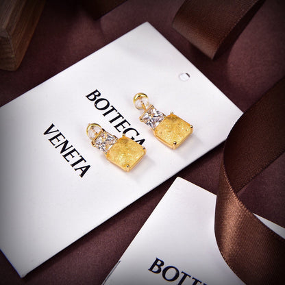 18K BVLGARI Crystals Earrings
