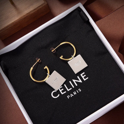 18K Celine Hoops Earrings