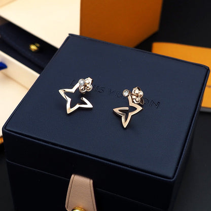 18K Louis Vuitton Blossom Mini Hoops Earrings