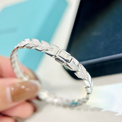 18K Tiffany Victoria Vine Diamonds Bracelet