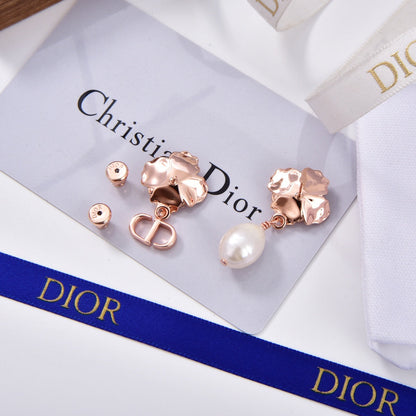 18K Dior D-Millefiori Earrings