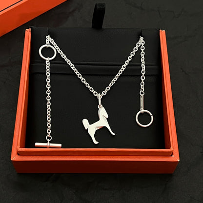 18K Panache Pendant Hermes Necklace