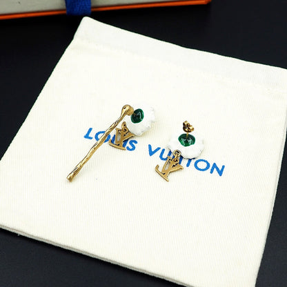 18K Louis Vuitton Gardening Earrings