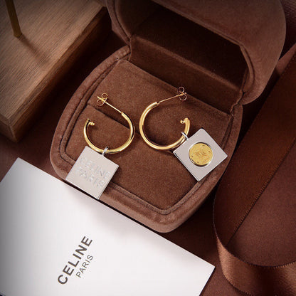 18K Celine Hoops Earrings