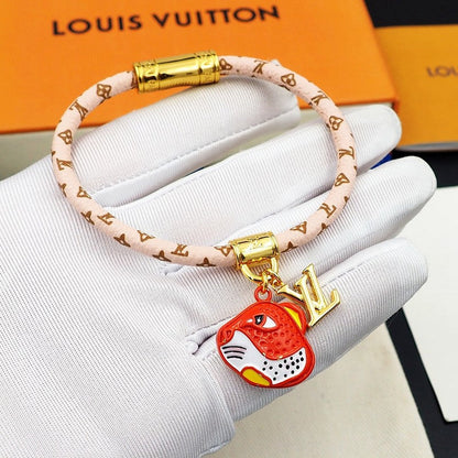 18K Louis Vuitton Animogram Bracelet