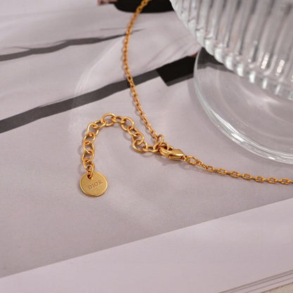 18K Petit Dior Lucky Charms Necklace