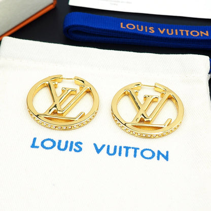 18K Louis Vuitton Louise Pearls Earrings