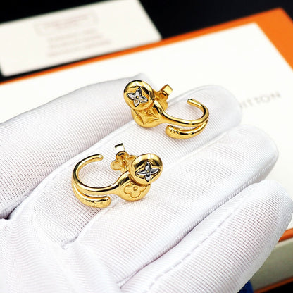 18k Louis Vuitton Symphony Earrings