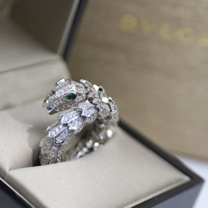 18K BVLGARI Serpenti Tubolari Ring