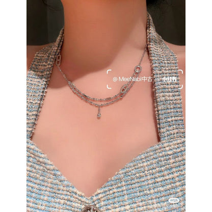 18K Hermes Chaine D'ancre Chaos Diamond Earrings