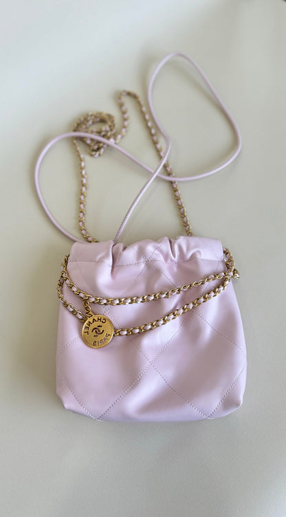 CHANEL HOBO MINI 20CM CANDY LAMBSKIN