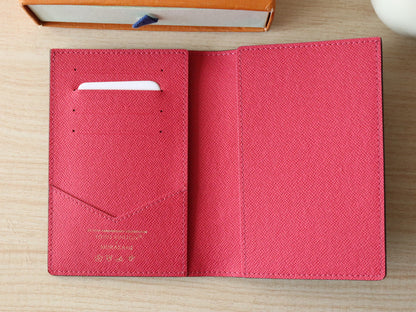 LOUIS VUITTON DOLL PASSPORT WALLET IN CHOCOLATE BROWN MONOGRAM CALFSKIN