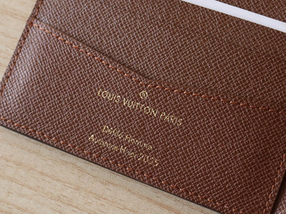 LOUIS VUITTON SLENDER WALLET 11 IN COLORFUL DAMIER EBENE CANVAS