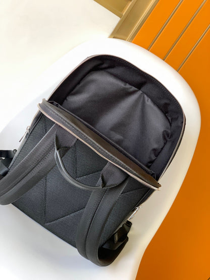 LOUIS VUITTON LV 25S MICHAEL BACKPACK 42 IN DAMIER INFINI ONYX CALFSKIN