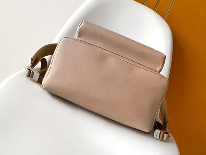 LOUIS VUITTON LV 25S TAKEOFF BACKPACK 43 IN BEIGE CALFSKIN